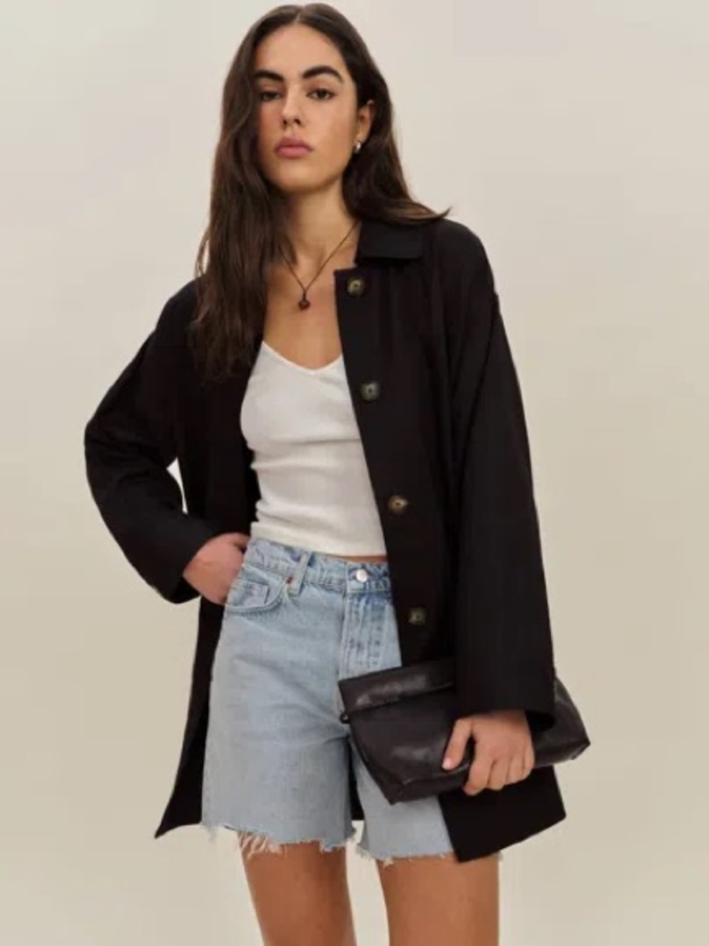 Reformation Irene Linen Jacket